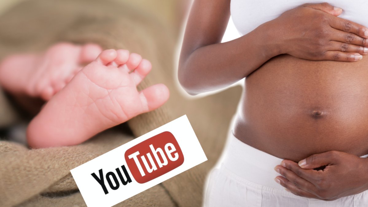 Kvinna. Indien. bebis. Youtube. 