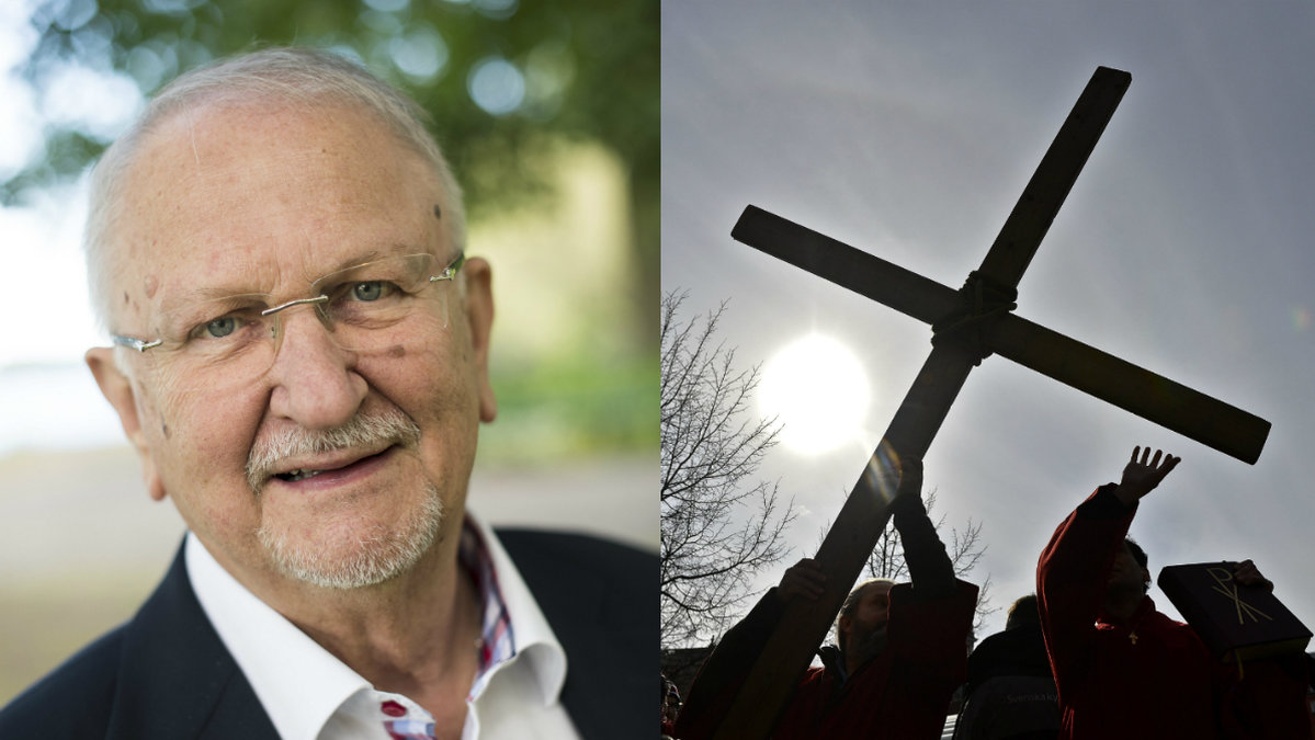Siewert Öholm skriver om att kristna ska vara stolta över att bära kors