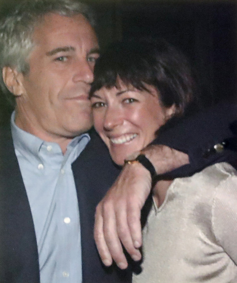 Jeffrey Epstein och Ghislaine Maxwell.