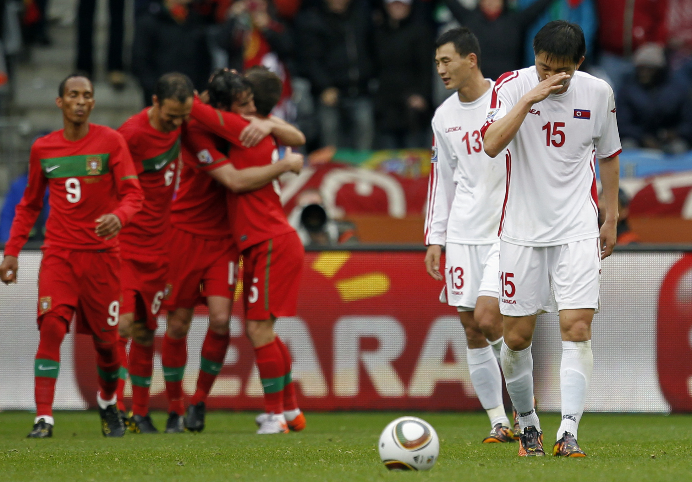 Portugal fick fira hela sju gånger.