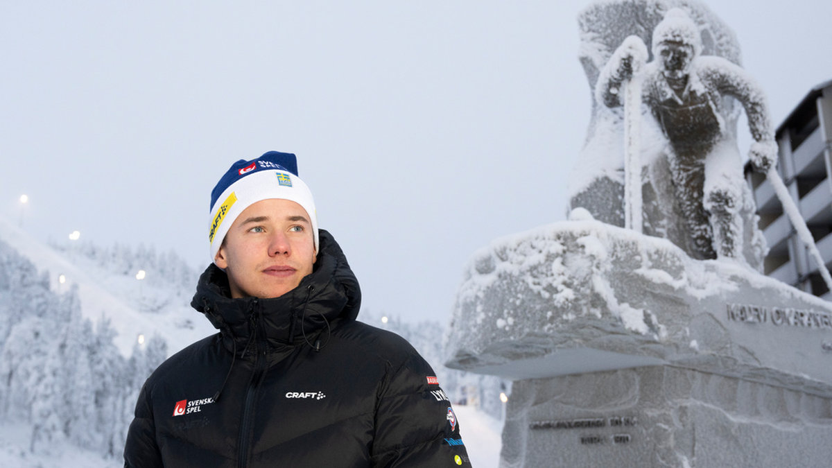 Leo Johansson, som åkt OS och nu är uttagen till världscuppremiären i Ruka, berättar att han lever på 7 000 kronor i månaden.