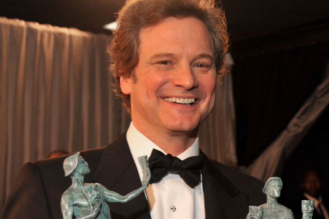 Colin Firth och The King's Speech var galans stora vinnare. 