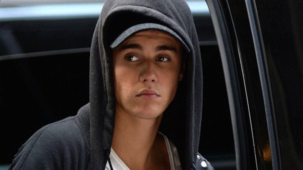 Justin Bieber är mystisk i New York. 
