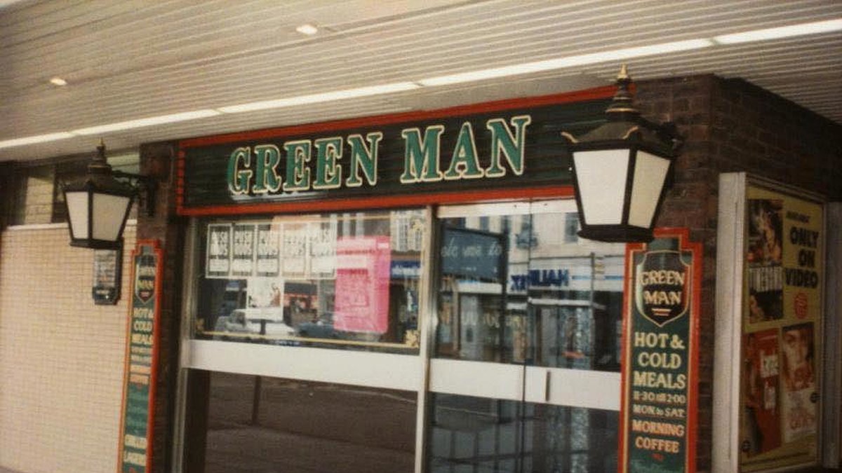 Här är The Green Man under sina glansdagar.