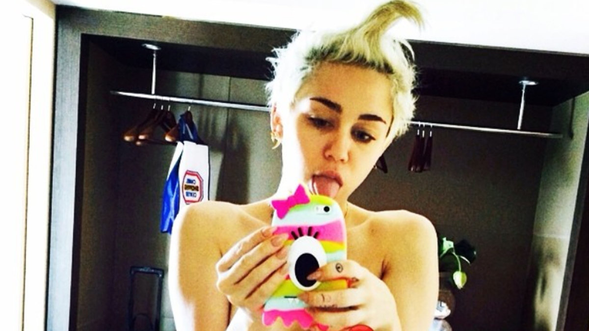 Miley Cyrus på Instagram.
