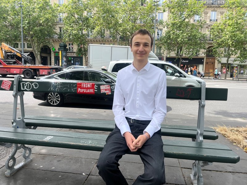 Guillaume Mozian ser valresultatet i den första omgången som en glad överraskning. Han kommer att rösta även i andra omgången.