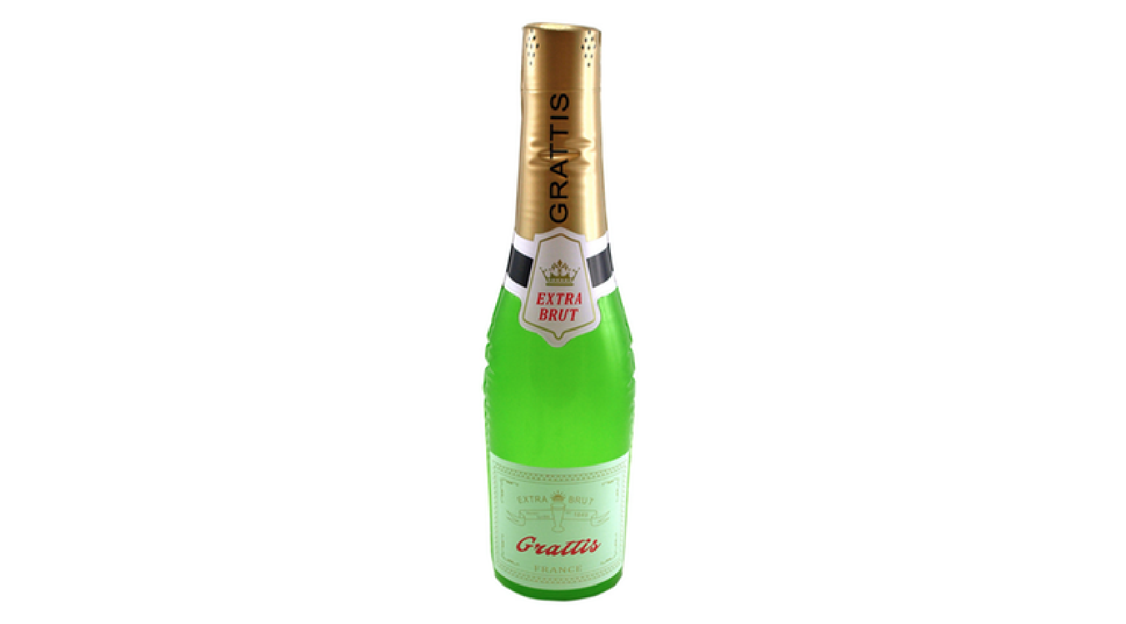 Stor uppblåsbar champagneflaska Stor uppblåsbar champagneflaska