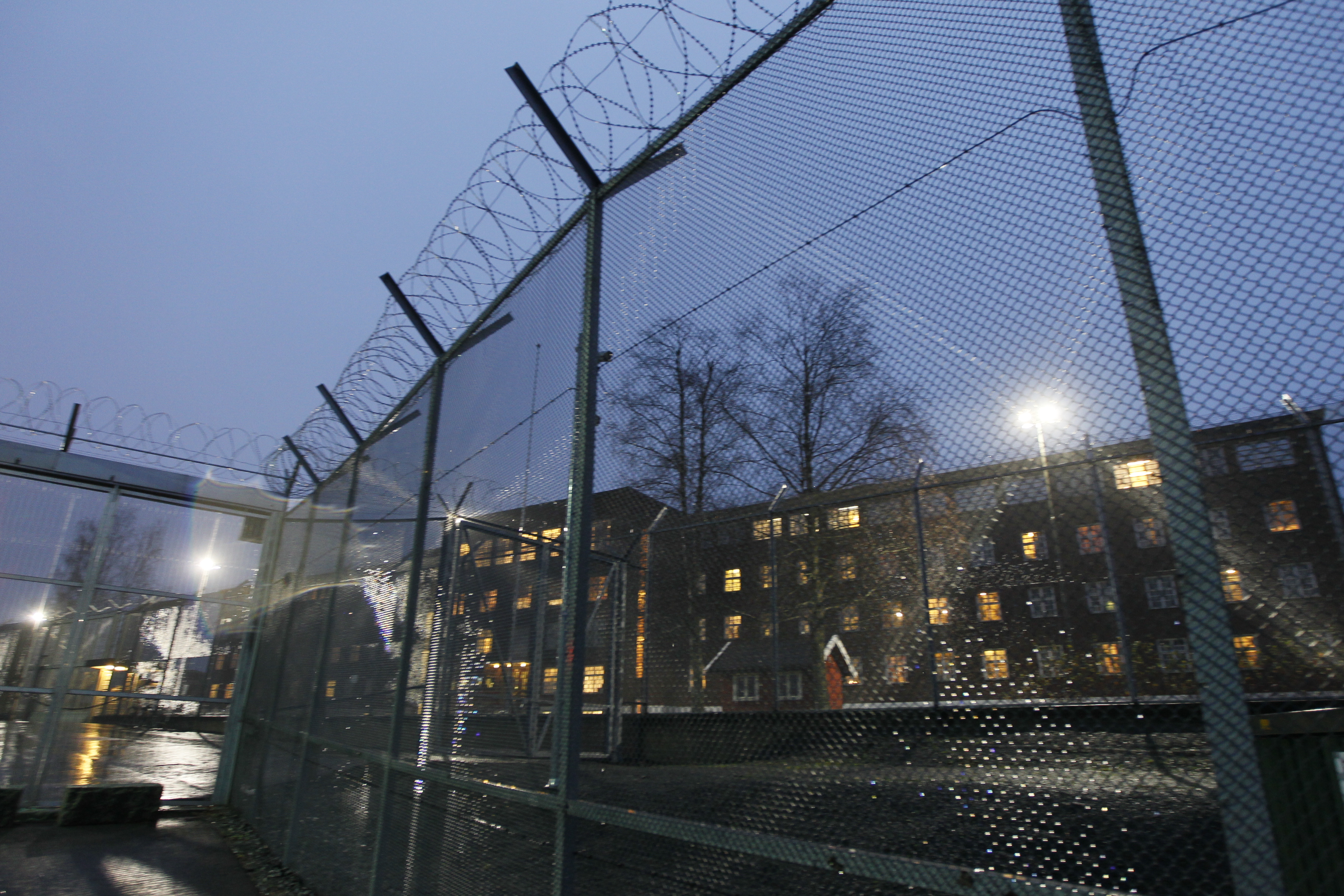 Anstalten där Breivik just nu sitter häktad.