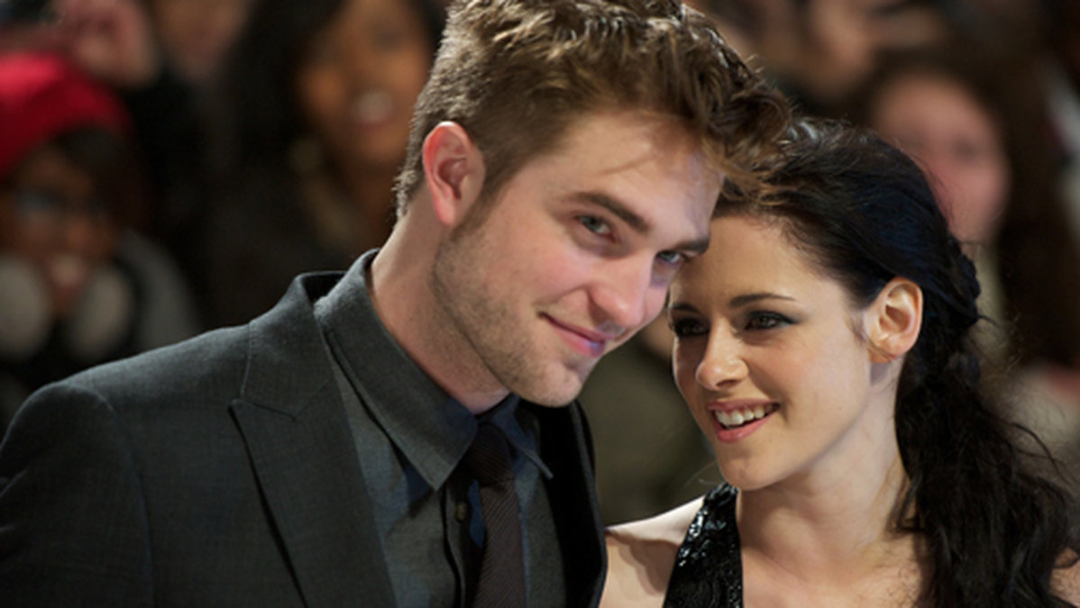 Robert Pattinson och Kristen Stewart under lyckligare dagar. 