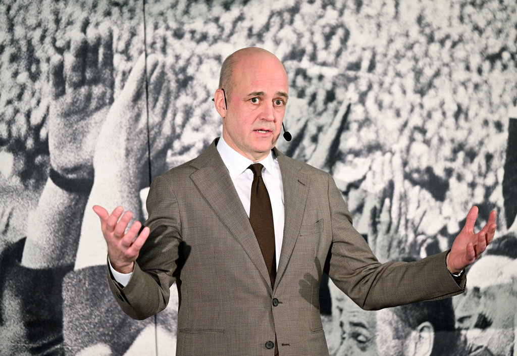 Den tidigare statsministern Fredrik Reinfeldt är valberedningens förslag till ny ordförande i Svenska fotbollförbundet. Arkivbild.