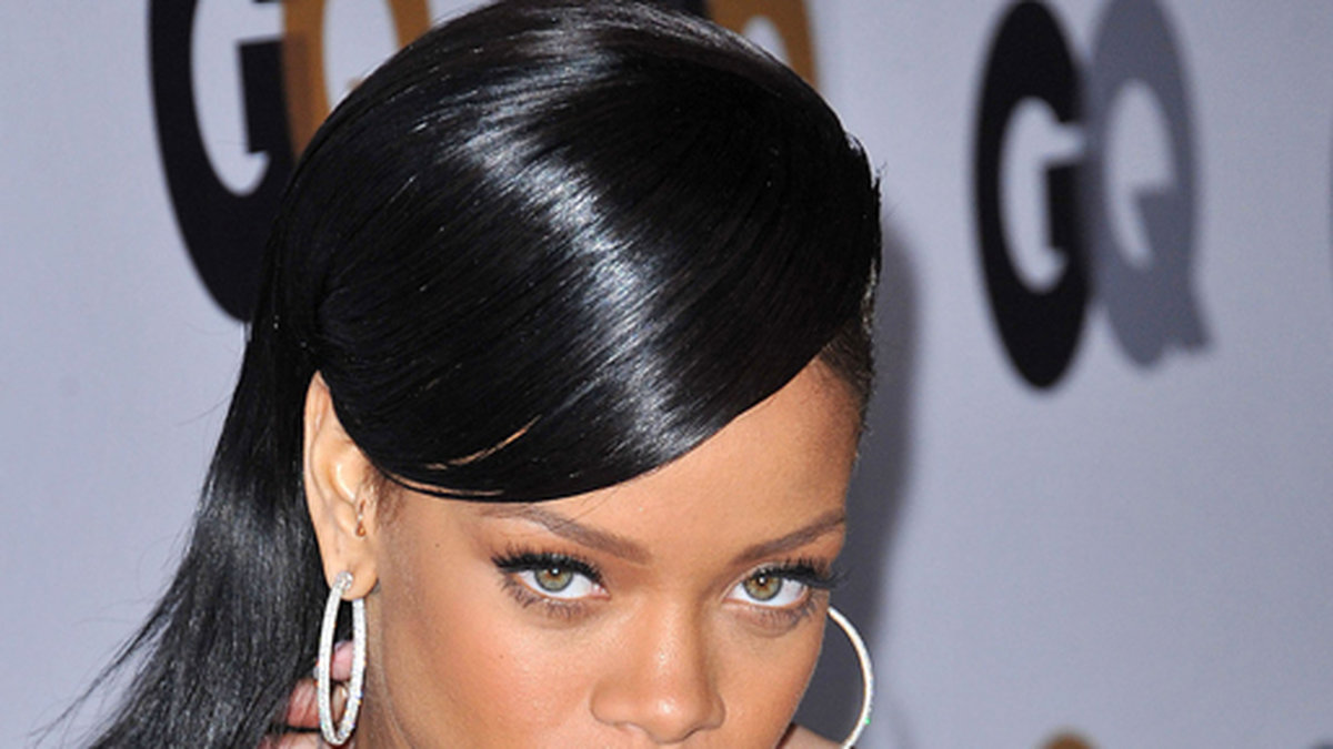 Rihanna på röda mattan. 