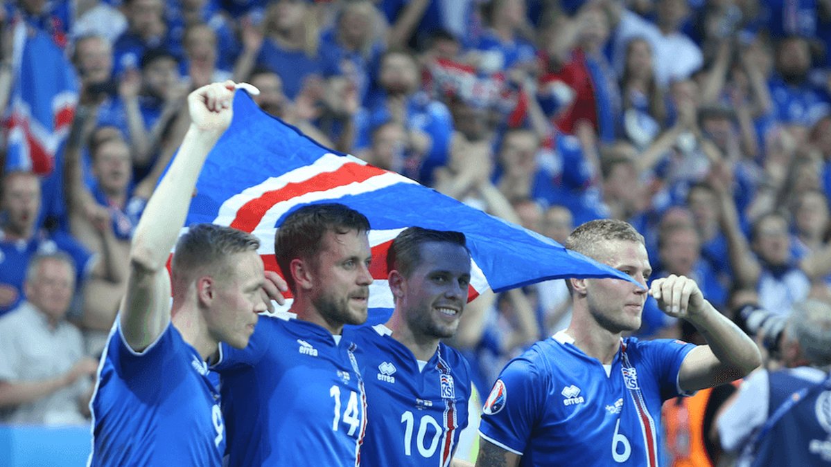 Island skrev historia när de slog England.