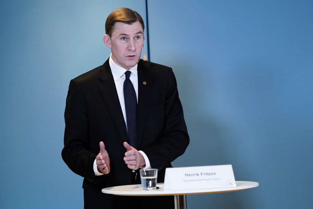 Oppositionsledaren i Region Skåne, socialdemokraten Henrik Fritzon. Arkivbild.