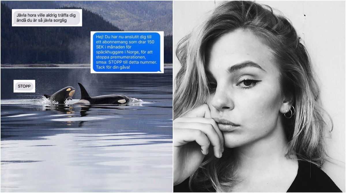 Eira, 22, lurade killen som trakasserade henne via sms