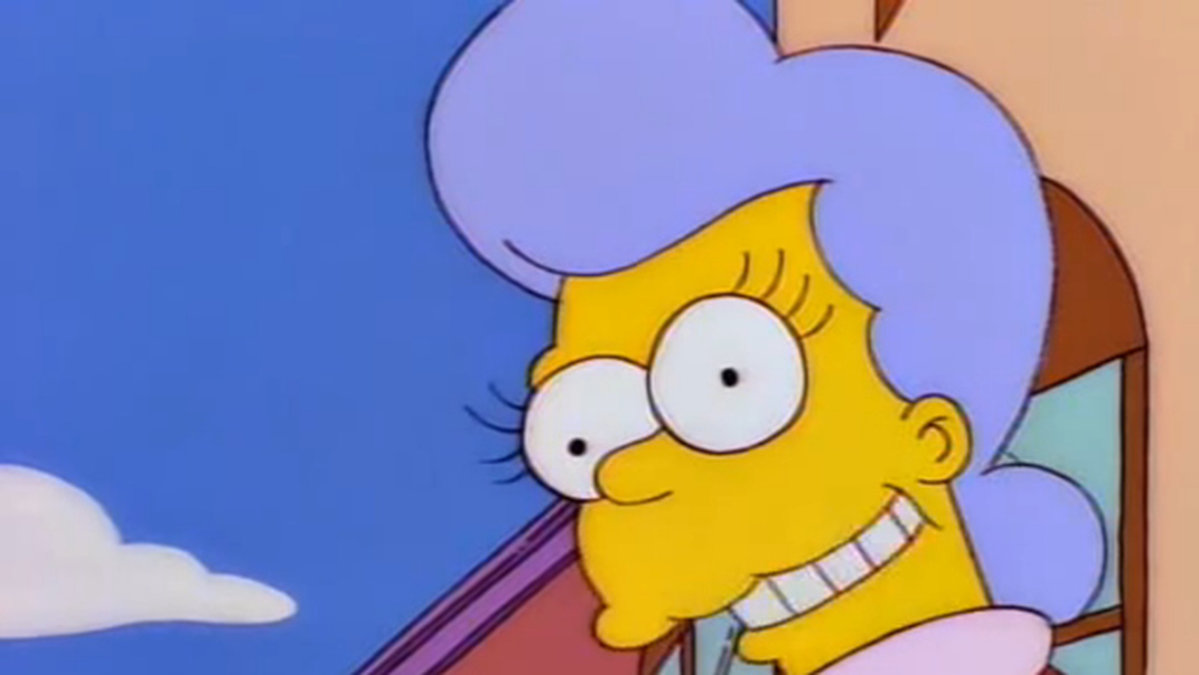 Homers mamma Mona Simpson levde ett liv på flykt – tills hon dog i avsnittet "Mona Leaves-a".