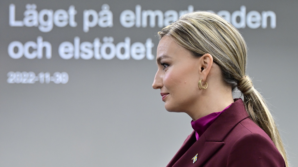 Energi- och näringsminister Ebba Busch (KD). Arkivbild.