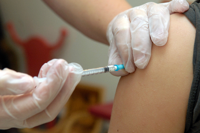 Vaccin, sjukhus, Svininfluensan