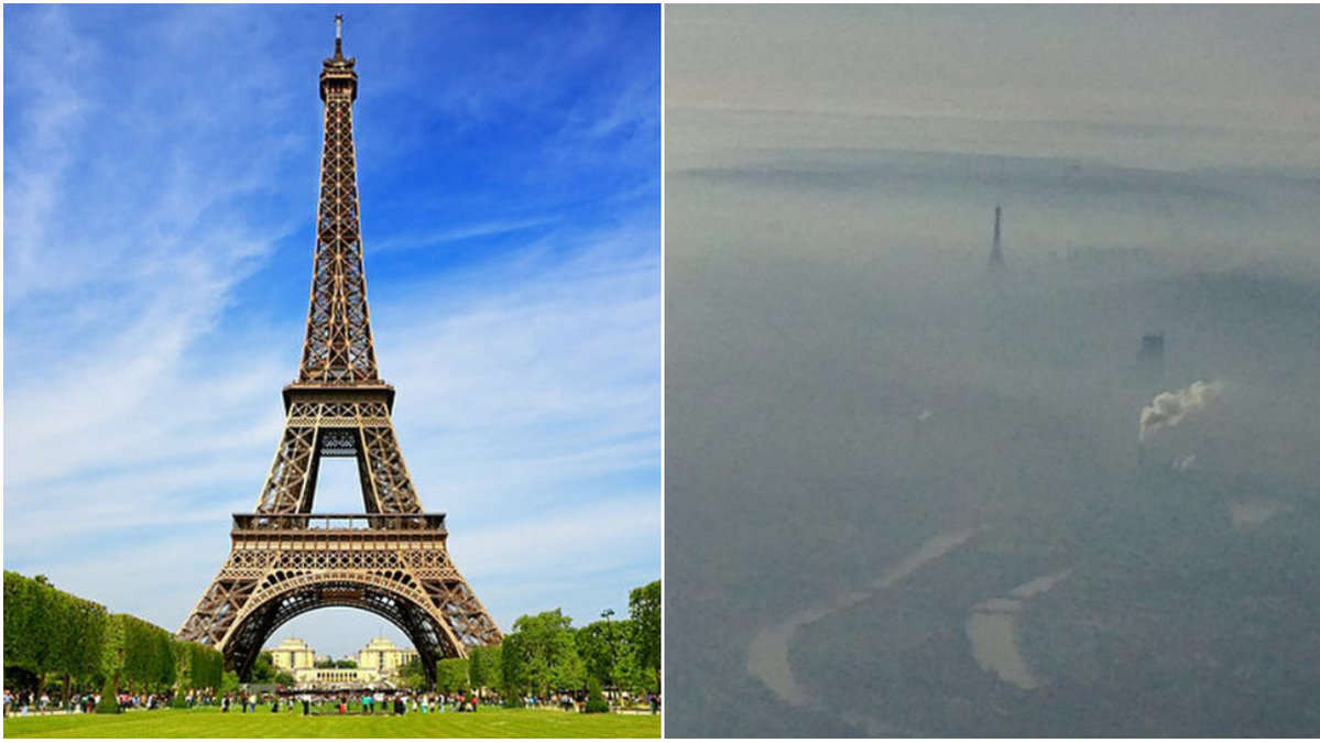 Situationen i Paris just nu är ohållbar, enligt den skrämmande bilden till höger, som togs under gårdagen.