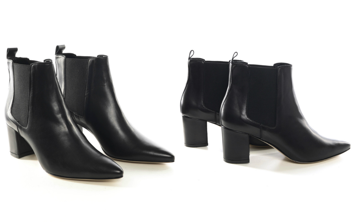 Svarta ankelboots Svarta ankelboots