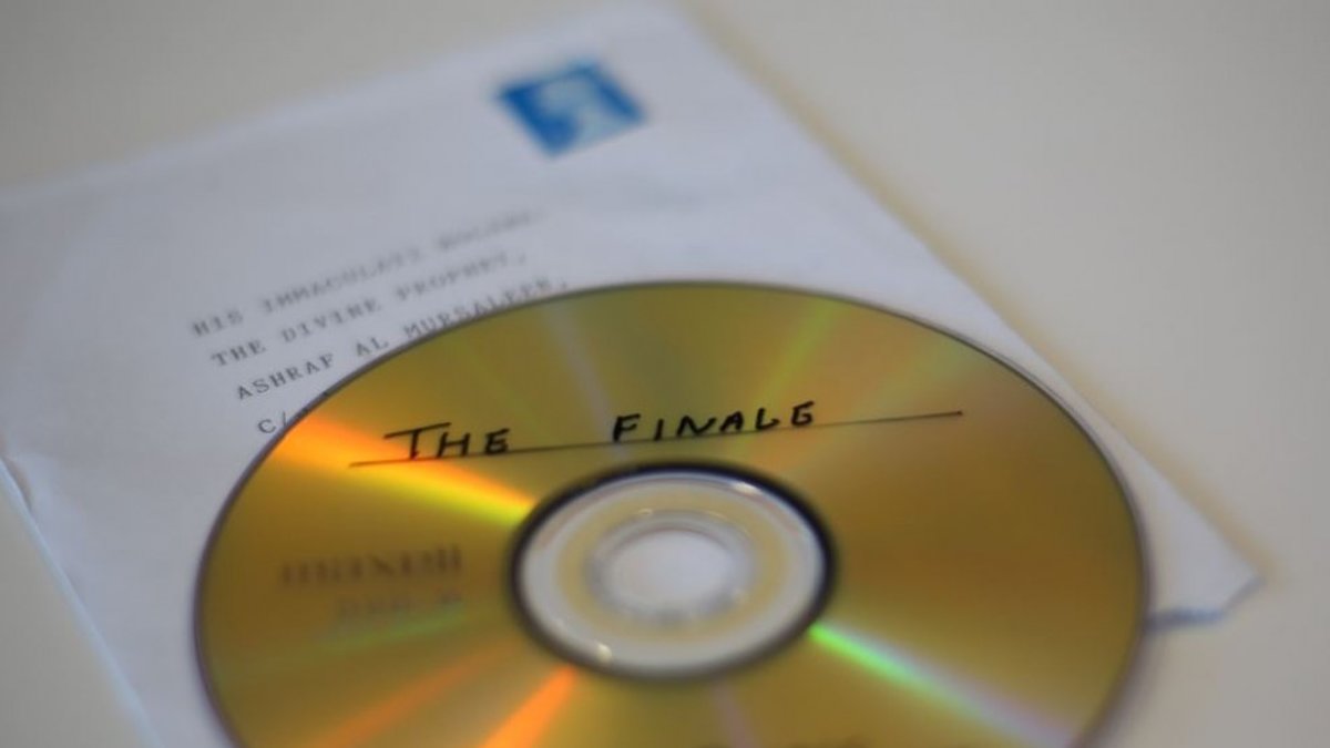 Dvd-skivan som skickats till flera muslimska center.