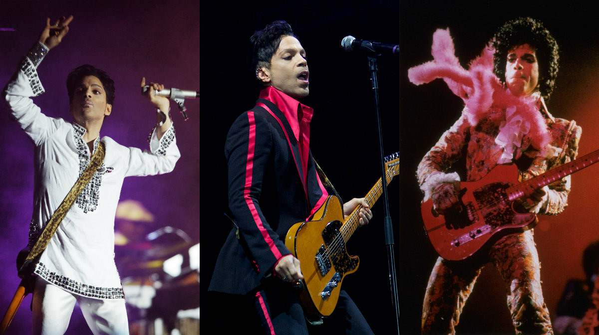 Bilder från Princes fantastiska musikkarriär. 