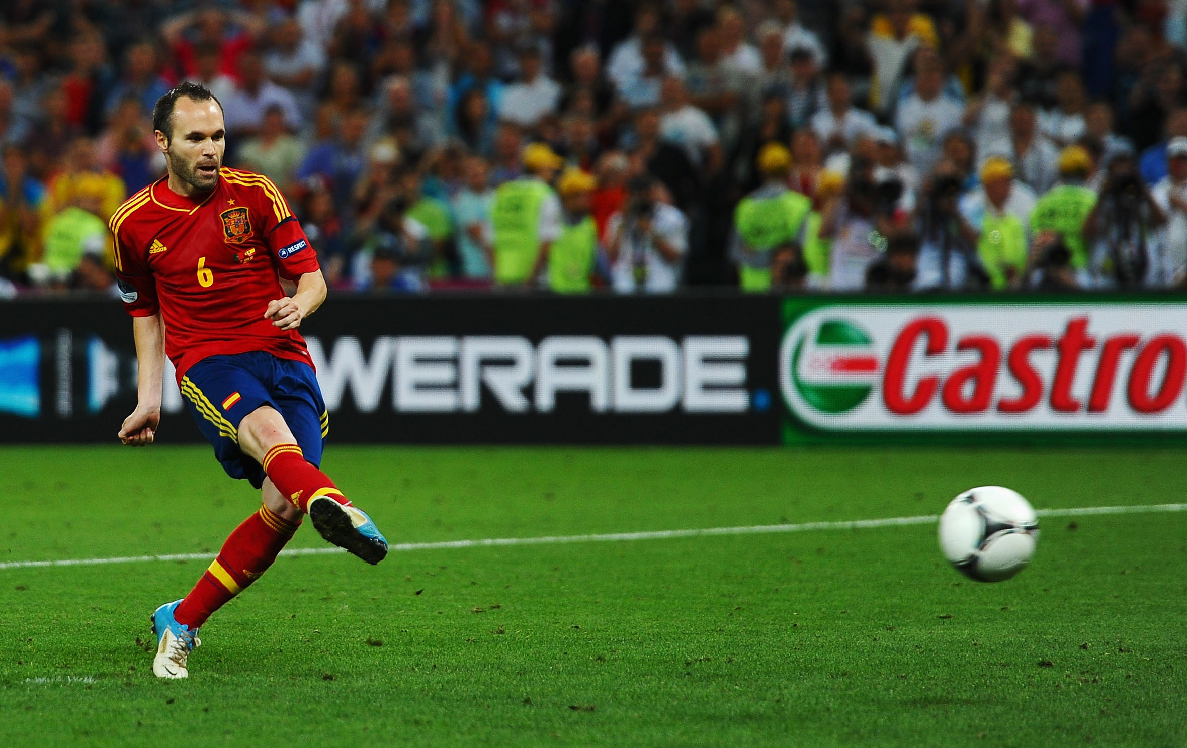 4: Andres Iniesta - Total poäng: 90