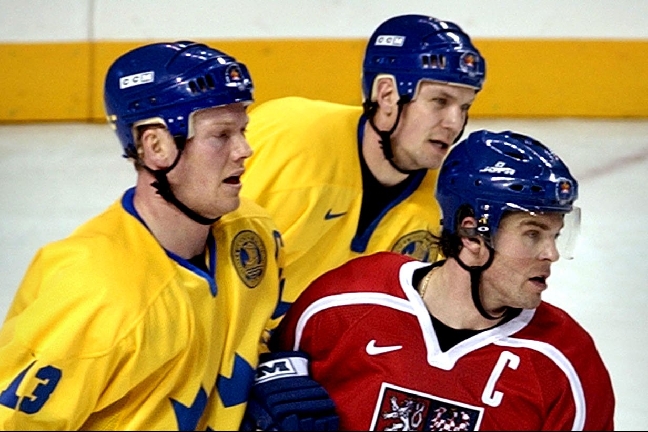 Mats Sundin, Jaromir Jagr och Nicklas Lidström - större bild än denna är svår att komma över. Mats Sundin, Jaromir Jagr och Nicklas Lidström - större bild än denna är svår att komma över.
