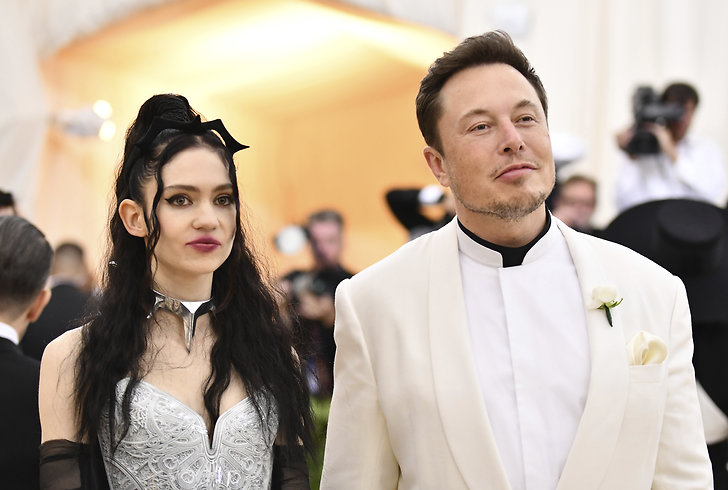 Elon Musk och Claire Boucher på Met Galan 2018. Elon Musk och Claire Boucher på Met Galan 2018.