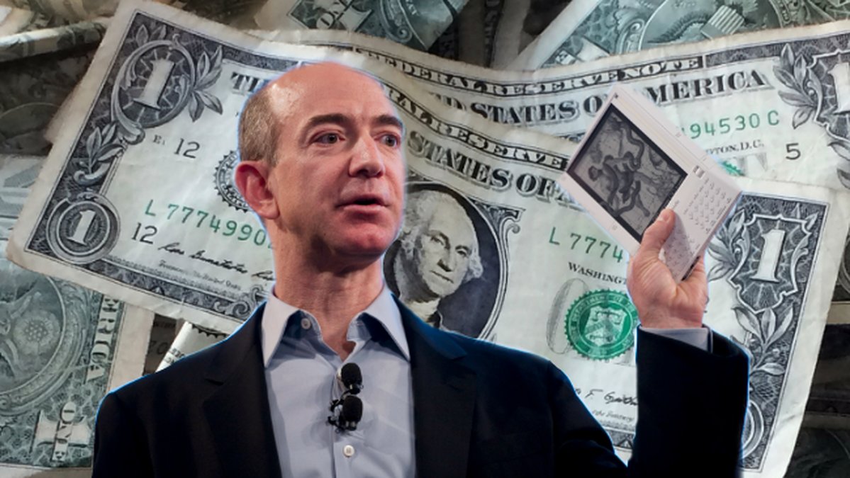 Jeff Bezos förmögenhet översteg under måndagen 150 miljarder dollar.