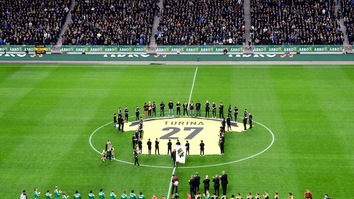 AIK glömmer aldrig en hjälte. 