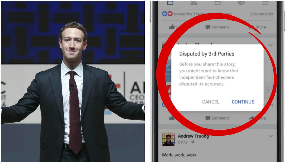 Efter kritiken mot att Facebook inte tar tillräckligt med ansvar när det gäller att få bort falska nyheter från flödet ska nu mediejätten testa att göra förändringar.