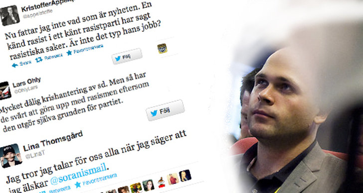 Sverigedemokraterna, Twitter, Erik Almqvist