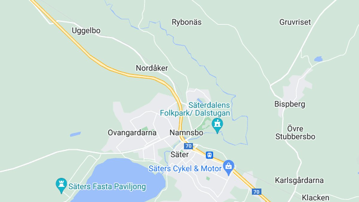 Google maps, Säter