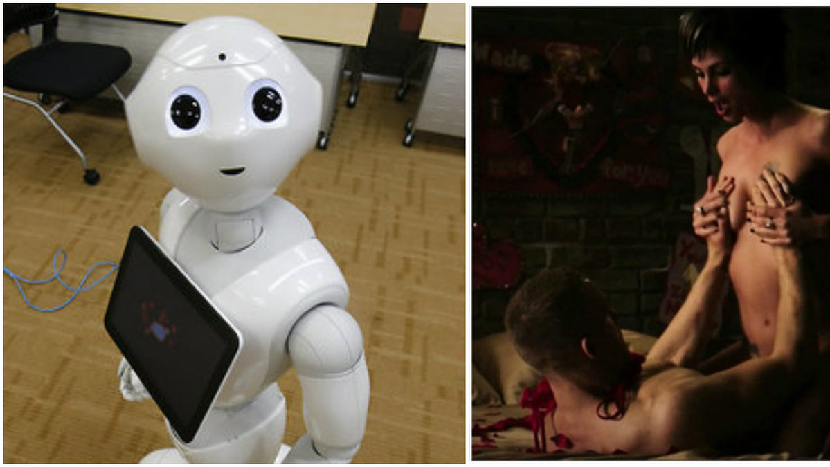 En intim relation mellan människan och robotar är inte långt bort. 