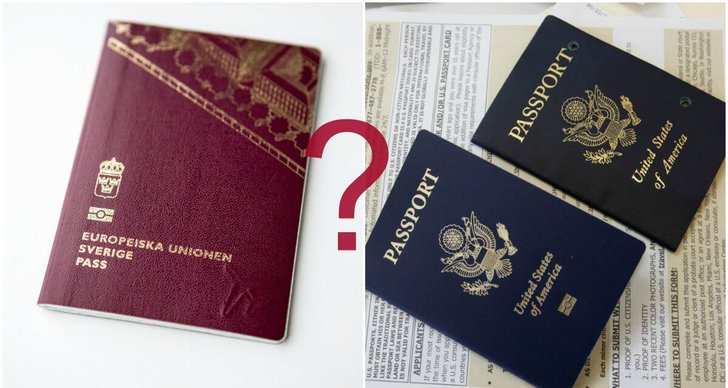 Pass, USA, Id-handling, Passkontroll, Färg, Världen, EU
