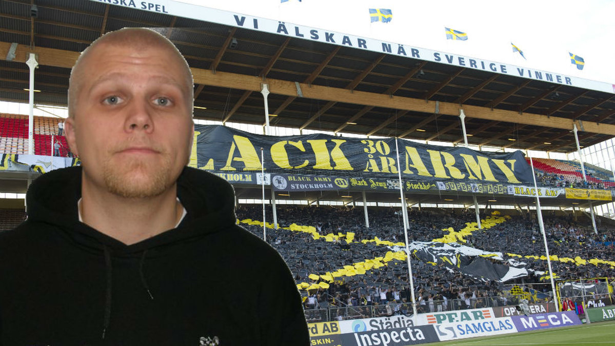 Black Army:s ordförande Daniel Wilhelmsson tänker inte tillåta MFF-fansen att storma planen: "Det är vår match".
