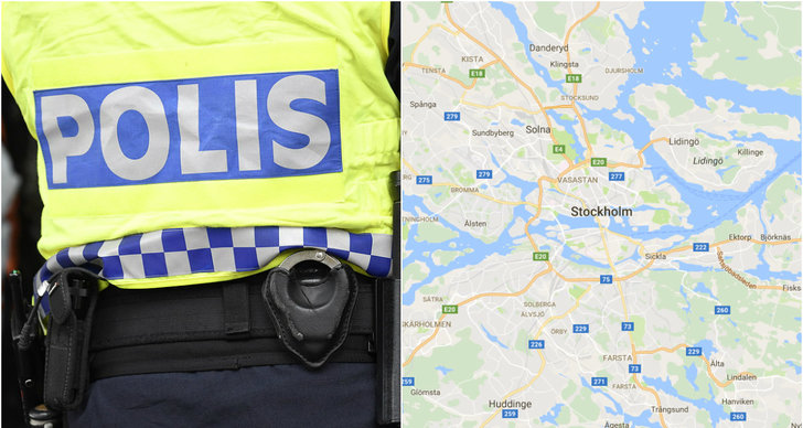 Stockholm, tunnelbana, Våldtäkt , Polisen