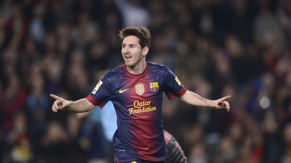 Lionel Messi gjorde sitt 91:a mål i december. Makalöst.