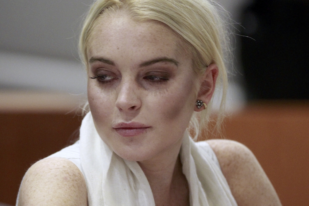 Lindsay Lohan, Playboy, Bild, Bröst, Kändis, Stjärna, Hollywood, naken, Utvik