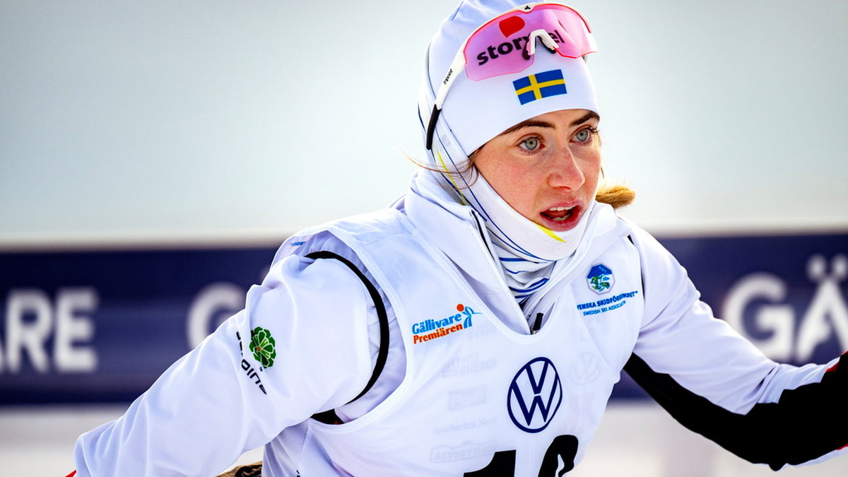 Ebba Andersson var snabbast i Gällivare.