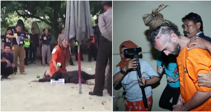 Film, Bali, mord, Polisen