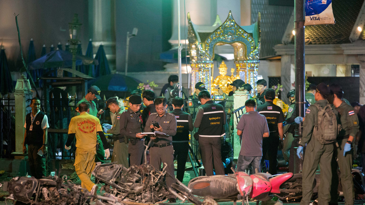 Den 17 augusti smällde en bomb i Thailands huvudstad Bankok. 20 personer dog och ett 120-tal skadades i dådet. Personen som erkänt tros tillhöra gruppen East Turkestan independence movement.