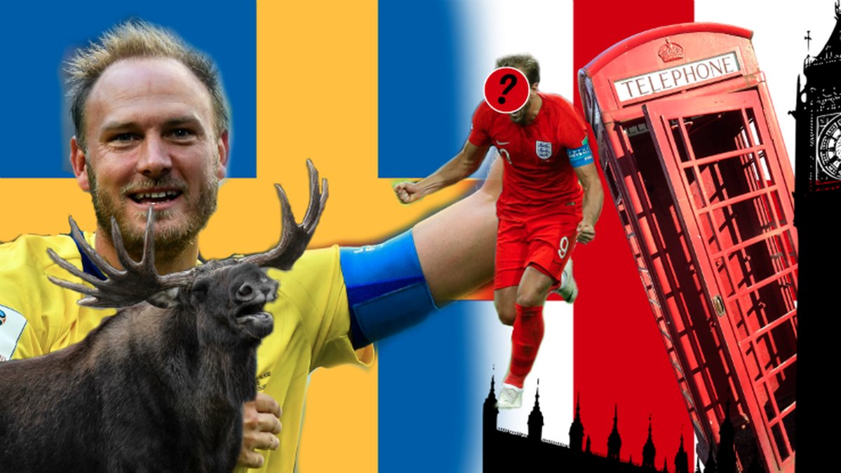 Sverige och England deltar i fotbolls-VM.