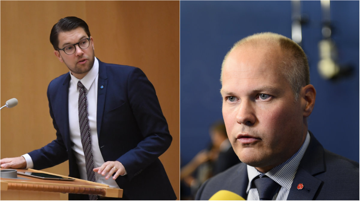 Morgan Johansson, Sverigedemokraterna, Brott och straff