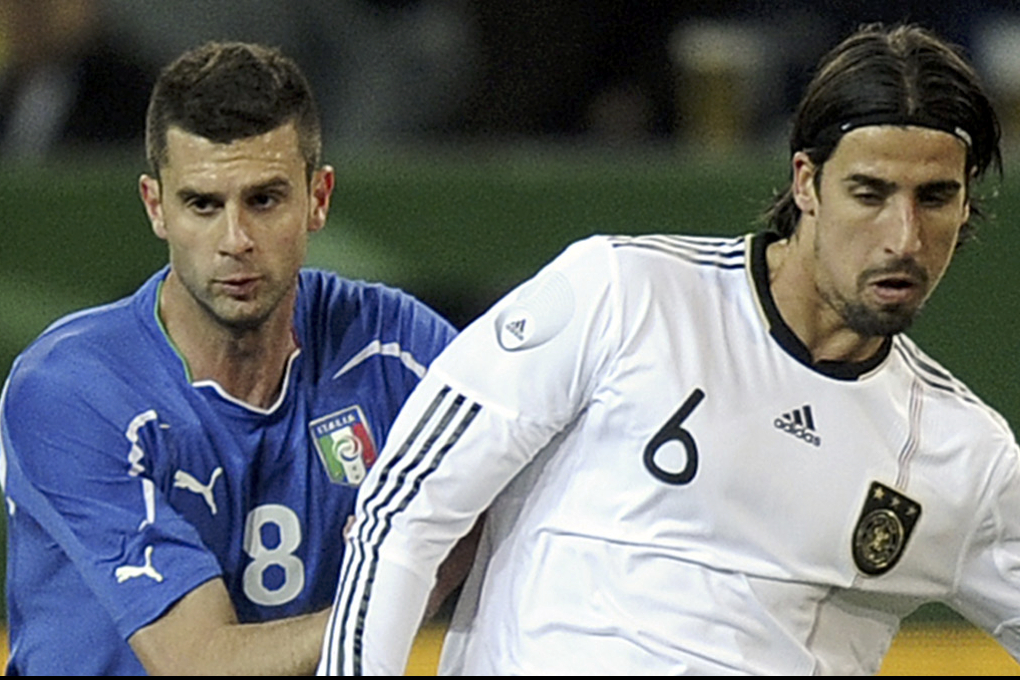 Thiago Motta gjorde under landslagsveckan debut för sitt nya land - Italien.