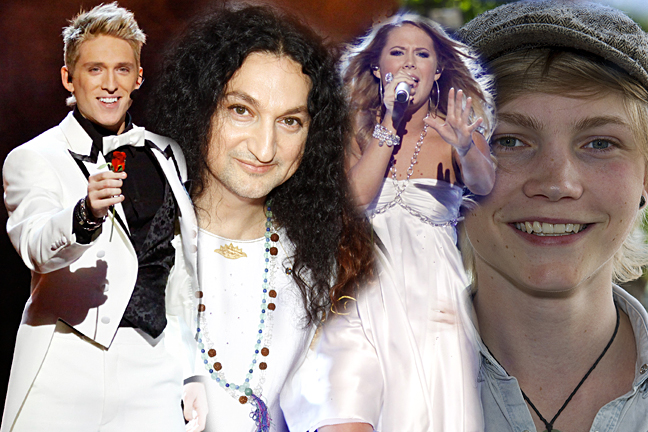 Sean Banan, Melodifestivalen 2012, Molly Sanden, Danny Saucedo, Ulrik Munther