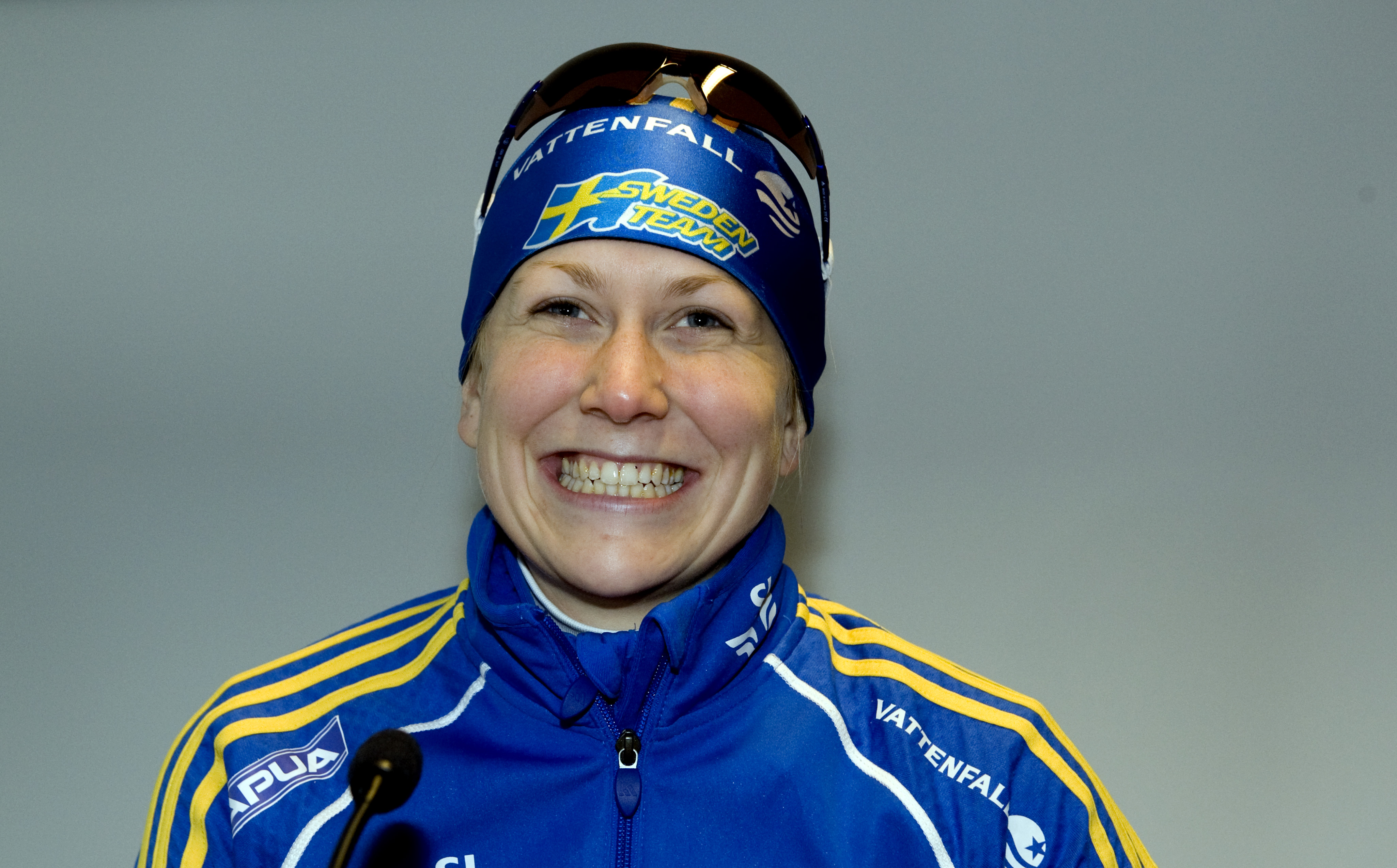Helena Jonsson är Sveriges största OS-hopp. 