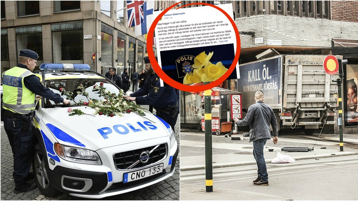 Under fredagen körde en lastbil på människor på Drottninggatan i centrala Stockholm och sedan kraschades fordonet in i Åhléns. 