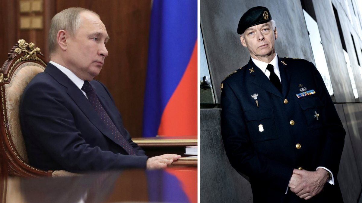 Vladimir Putin och Joakim Paasikivi.