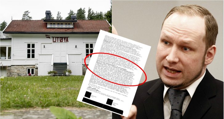 Utøya, Krav, Anders Behring Breivik